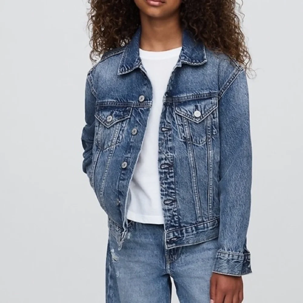 Gap Kids- Denim Jacket Size Large (10) - Picture 3 of 11